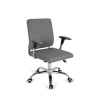 CHARLES I - Poltrona Home Office Grigio scuro
