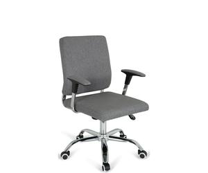 CHARLES I - Poltrona Home Office Grigio scuro