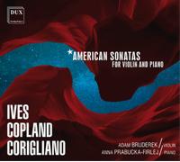 Charles Ives Ives/Copland/Corigliano: American Sonatas for Violin and Piano (CD)