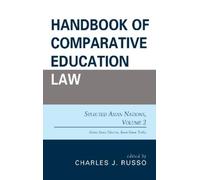 Charles J. Russo Handbook of Comparative Education Law (Copertina rigida)