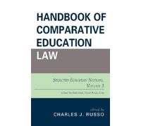 Charles J. Russo Handbook of Comparative Education Law (Tascabile)