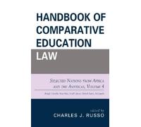 Charles J. Russo Handbook of Comparative Education Law (Tascabile)
