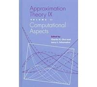 Charles K. Chui Approximation Theory 9th;v.2 (Copertina rigida)