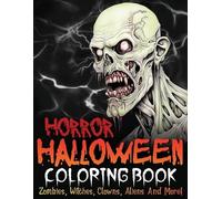 Charles King Horror Halloween Coloring Book (Tascabile)
