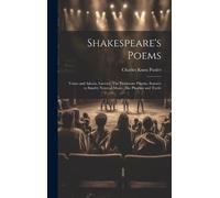 Charles Knox Po Shakespeare's Poems; Venus and Adonis, Lucrec (Copertina rigida)