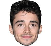 Charles Leclerc (Smile) Maschere di persone famose, facce di cartone