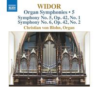Charles-Marie W Widor: Organ Symphonies: Symphony No. 5, Op. 42, No. 1/Symp (CD)