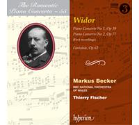 Charles-Marie Widor Widor: Piano Concerto No. 1, Op. 30/... (CD) Album