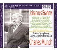 Charles Munch - Brahms : Symphony No. 1 in C Minor, Op. 68 Charles Munch/Boston Symphony, Los Angeles Philharmonic