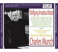 Charles Munch - Mozart : Symphony No. 31 & 35 & 36 & 39 & 40 & 41 & Requiem / Charles Munch