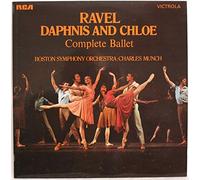 Charles Munch - RCA Victrola - VICS 1297: Ravel - Daphis and Chloe Complete Ballet : Charles Munch: Boston Symphony Orchestra / New England Conservatory Chorus and Alumni Chorus: Vinyl LP