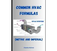 Charles Nehme Common HVAC Formulas (Tascabile)