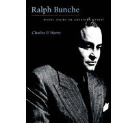 Charles P. Henry Ralph Bunche (Copertina rigida)
