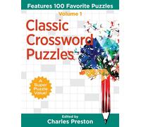 Charles Preston Classic Crossword Puzzles (Tascabile) Puzzle Books for Fun
