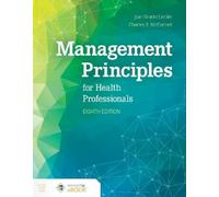 Charles R. McConnell Joan Grat Management Principles for Health Pro (Tascabile)