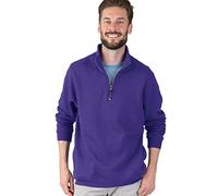 Charles River Apparel - Felpa da uomo Viola XS