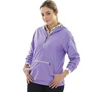 Charles River Apparel Women's Chatham Anorak, Lilac, XS