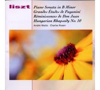 Charles Rosen,Andre Watts - Vvaa Liszt:Sonata/Paganini:Etudes