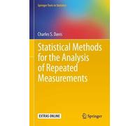 Charles S. Davi Statistical Methods for the Analysis of Repea (Copertina rigida)