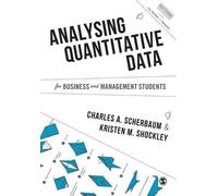 Charles Scherbaum Kr Analysing Quantitative Data for Business and Ma (Tascabile)