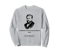Charles Spurgeon Baptist A Believer - Regalo per Uomo e Donna Felpa