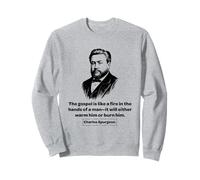 Charles Spurgeon Baptist Il Vangelo è Come Un Fuoco Felpa