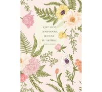 Charles Spurgeon Journal: 6x9 inches, 120 lined pages, Scripture Note-Taking Notebook, Floral, Meditation