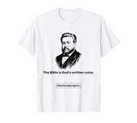 Charles Spurgeon Voce Scritta di Dio Maglietta