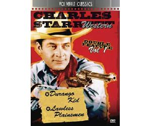 Charles Starrett Doppio Feature Vol. 1 Durango Kid (1940) Lawless Plainsmen 1942