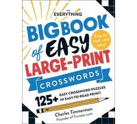 Charles Timmerm The Everything Big Book of Easy Large-Print Crosswor (Tascabile)
