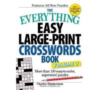 Charles Timmerm The Everything Easy Large-Print Crosswords Book, Vol (Tascabile)