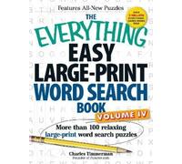 Charles Timmerm The Everything Easy Large-Print Word Search Book, Vo (Tascabile)