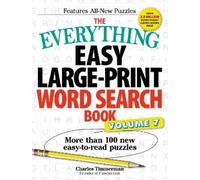 Charles Timmerm The Everything Easy Large-Print Word Search Book, Vo (Tascabile)