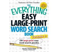 Charles Timmerm The Everything Easy Large-Print Word Search Book, Vo (Tascabile)