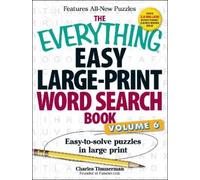 Charles Timmerm The Everything Easy Large-Print Word Search Book, Vo (Tascabile)