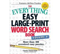 Charles Timmerm The Everything Easy Large-Print Word Search Book, Vo (Tascabile)