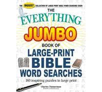 Charles Timmerm The Everything Jumbo Book of Large-Print Bible Word (Tascabile)