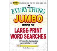 Charles Timmerm The Everything Jumbo Book of Large-Print Word Search (Tascabile)