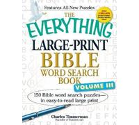 Charles Timmerm The Everything Large-Print Bible Word Search Book, V (Tascabile)