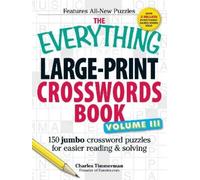 Charles Timmerm The Everything Large-Print Crosswords Book, Volume I (Tascabile)
