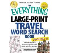 Charles Timmerm The Everything Large-Print Travel Word Search Book, (Tascabile)