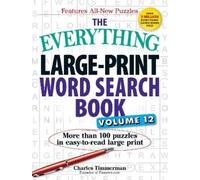 Charles Timmerm The Everything Large-Print Word Search Book, Volume (Tascabile)