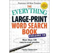 Charles Timmerm The Everything Large-Print Word Search Book, Volume (Tascabile)
