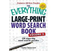 Charles Timmerm The Everything Large-Print Word Search Book, Volume (Tascabile)