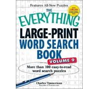 Charles Timmerm The Everything Large-Print Word Search Book, Volume (Tascabile)
