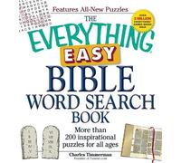 Charles Timmerman The Everything Easy Bible Word Search Book (Tascabile)