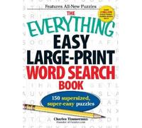 Charles Timmerman The Everything Easy Large-Print Word Search Book (Tascabile)