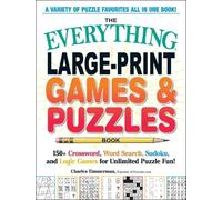 Charles Timmerman The Everything Large-Print Games & Puzzles Book (Tascabile)