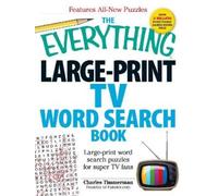 Charles Timmerman The Everything Large-Print TV Word Search Book (Tascabile)