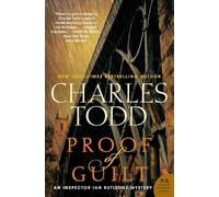 Charles Todd Proof of Guilt (Tascabile) Inspector Ian Rutledge Mysteries